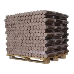 Bûches de Nuit (Miscanthus) - Demi-Palette 480kg
