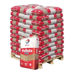 Granulés de Bois TotalEnergies Premium (DIN+/EN+ A1) - Palette 66 Sacs